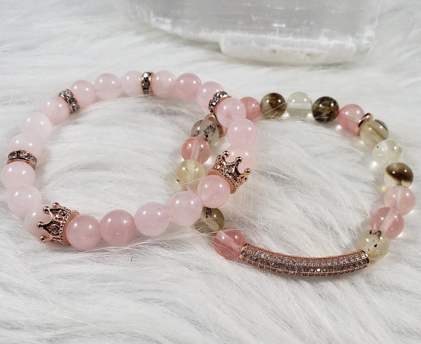 Keys Crystals Bracelet Sets