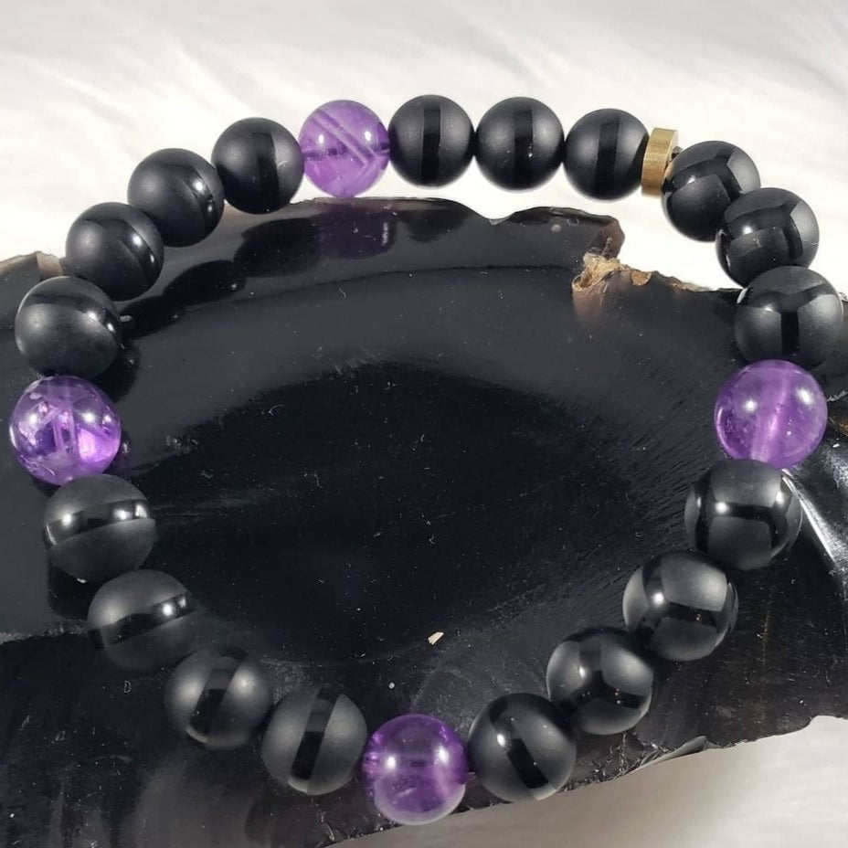 Vibranium Bracelet by: Keys Crystals