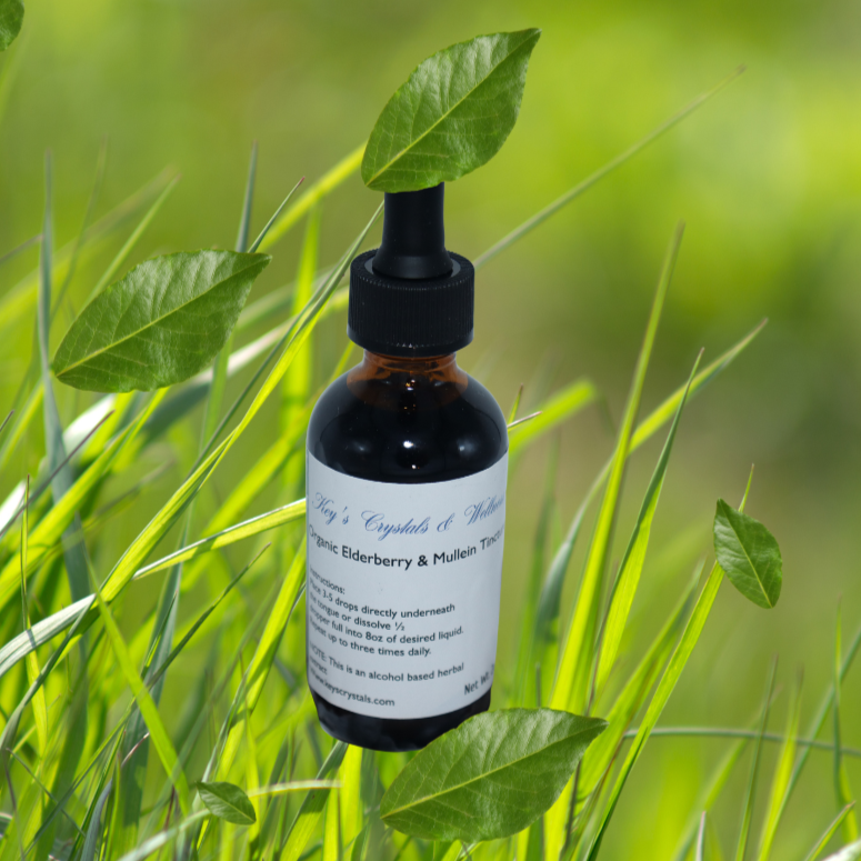 Organic Elderberry & Mullein Tincture